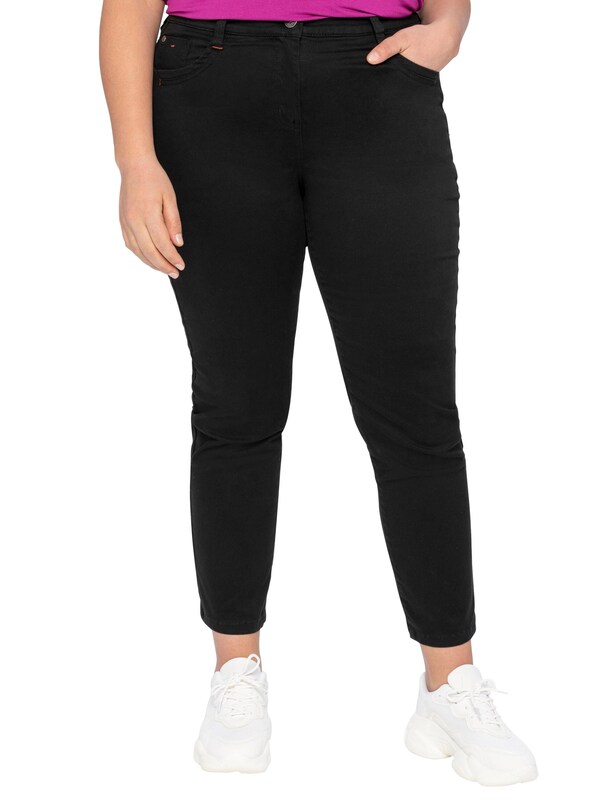 SHEEGO Slim fit Pants in Black