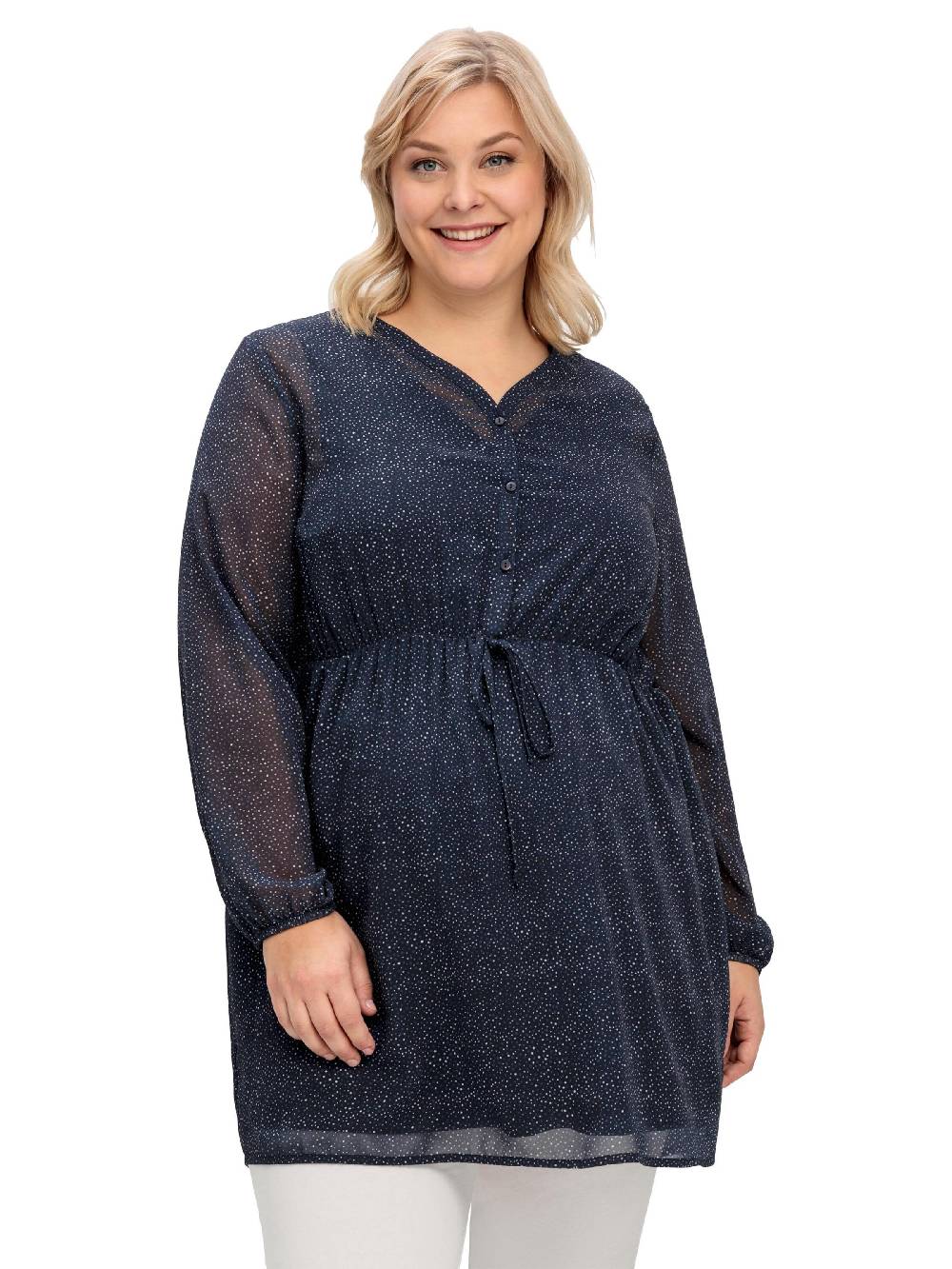 SHEEGO Tunic In Night Blue