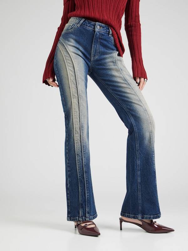 SHYX Flared Jeans in Blue Denim