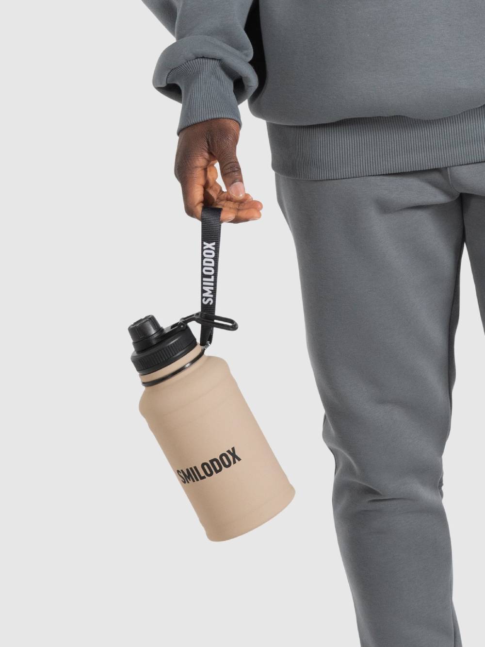 Smilodox Drinking Bottle In Beige
