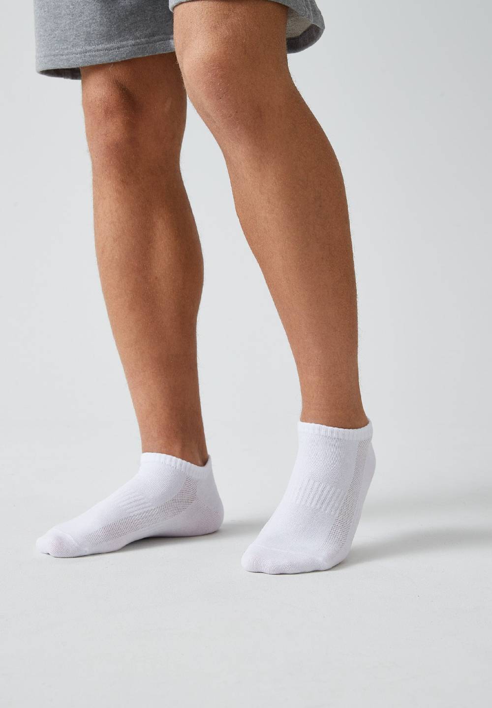 SNOCKS Ankle Socks In White