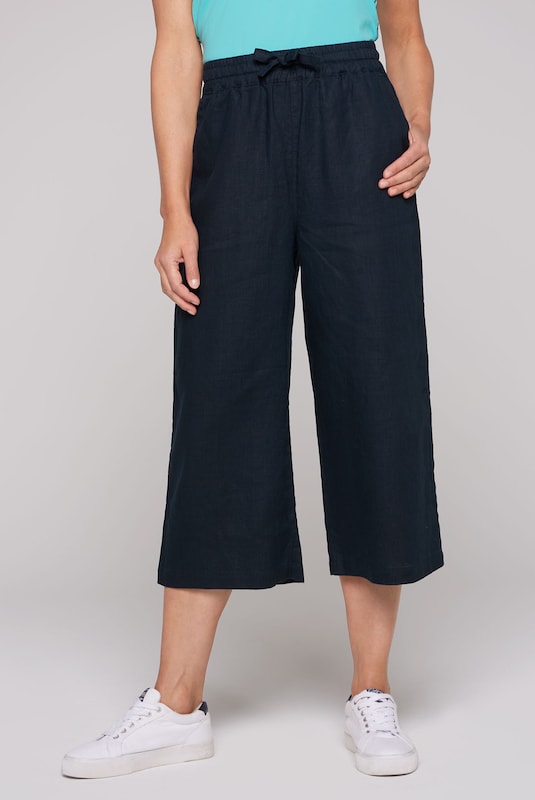 Soccx Loose fit Pants in Navy