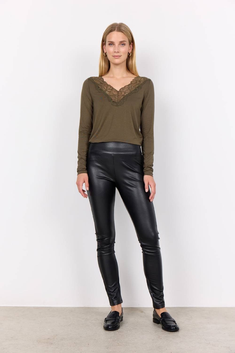 Soyaconcept Skinny Leggings 'HAIDA' In Black