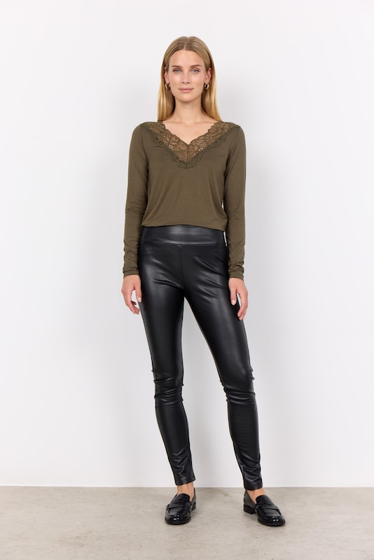 Soyaconcept Skinny Leggings 'HAIDA' in Black