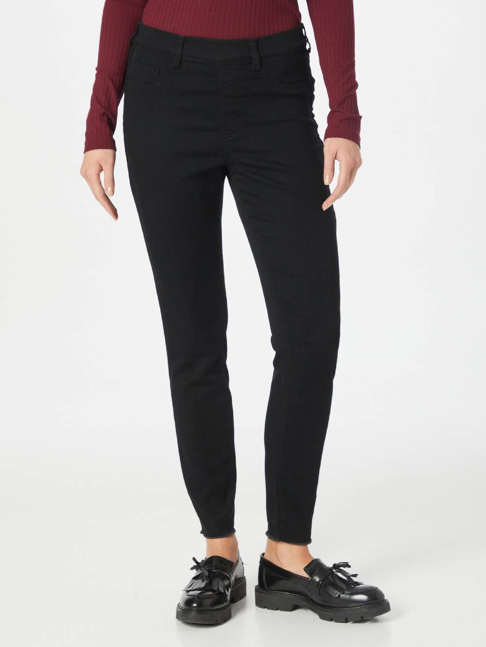 Soyaconcept Slim Fit Jeggings 'Nadira' In Black Denim