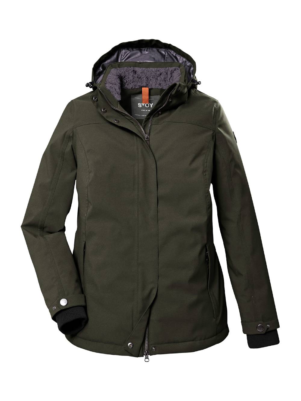 STOY Performance Jacket 'STW 9' In Dark Green