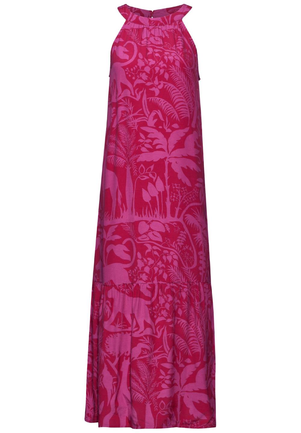 STREET ONE Summer Dress In Fuchsia, Light Pink