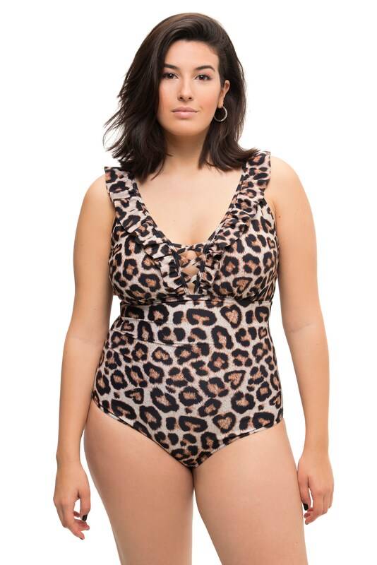 Studio Untold Bralette Swimsuit in Brown