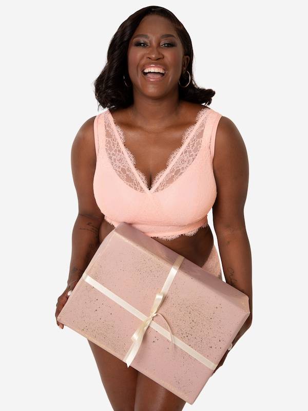 SugarShape Bralette Bra 'Emelie' in Pink