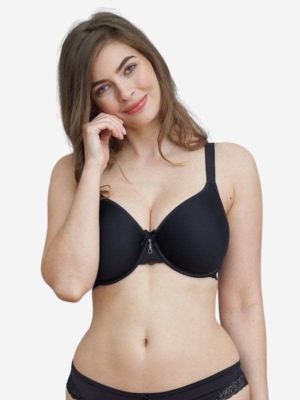 SugarShape T-shirt Bra in Black