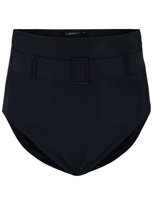 Swim by Zizzi Bikini Bottoms 'Bond' in Black