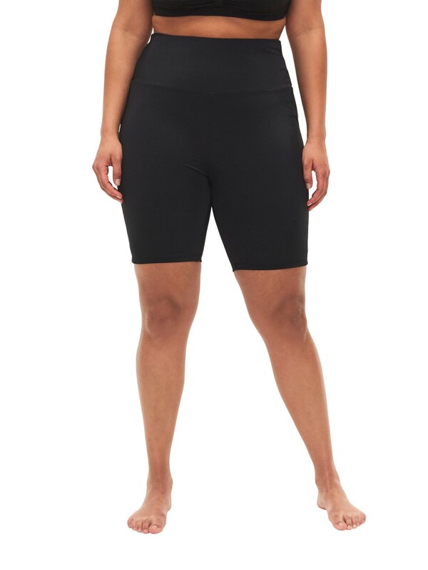 Swim by Zizzi Board Shorts in Black
