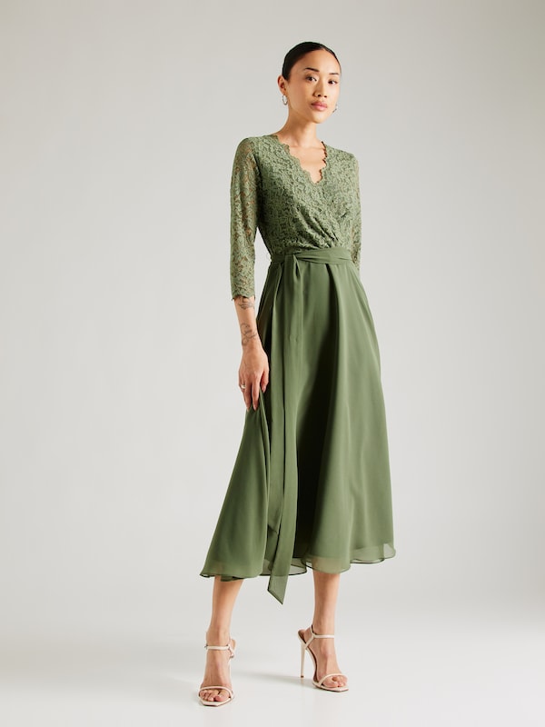 SWING Cocktail Dress in Khaki