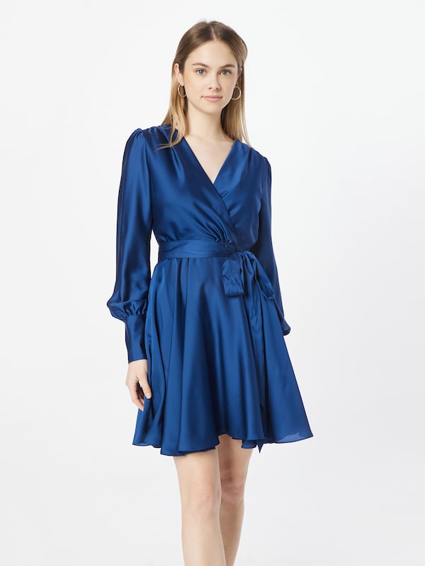 SWING Cocktail Dress in Ultramarine Blue