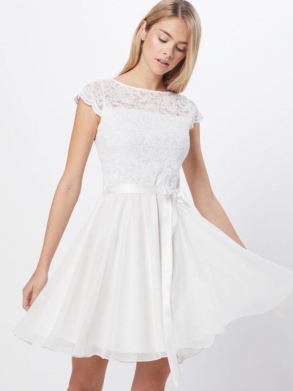 SWING Cocktail Dress in White