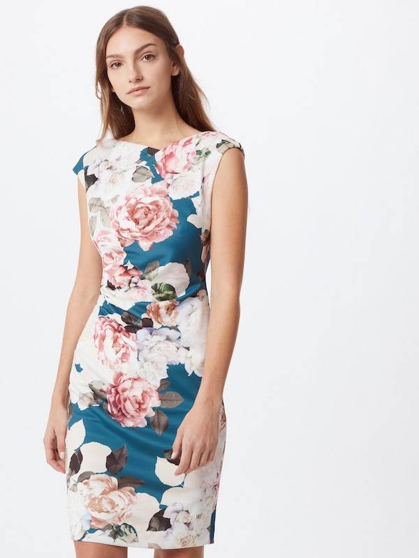 SWING Sheath Dress in Blue