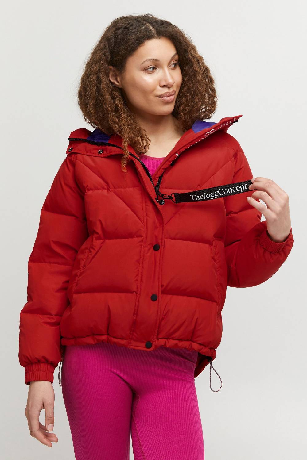 The Jogg Concept Winter Jacket In Red