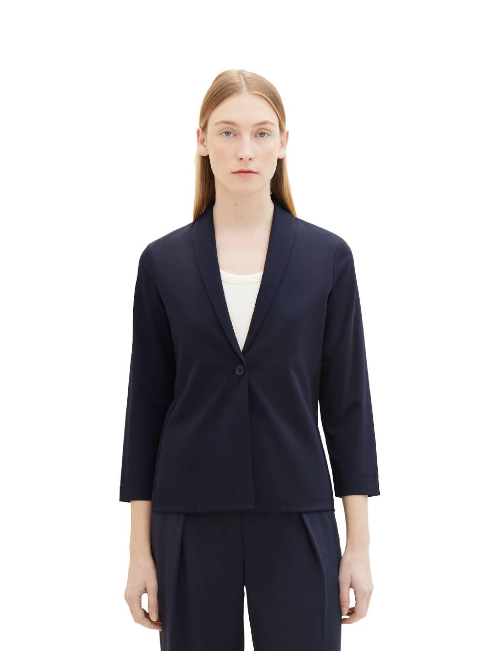 TOM TAILOR Blazer In Night Blue