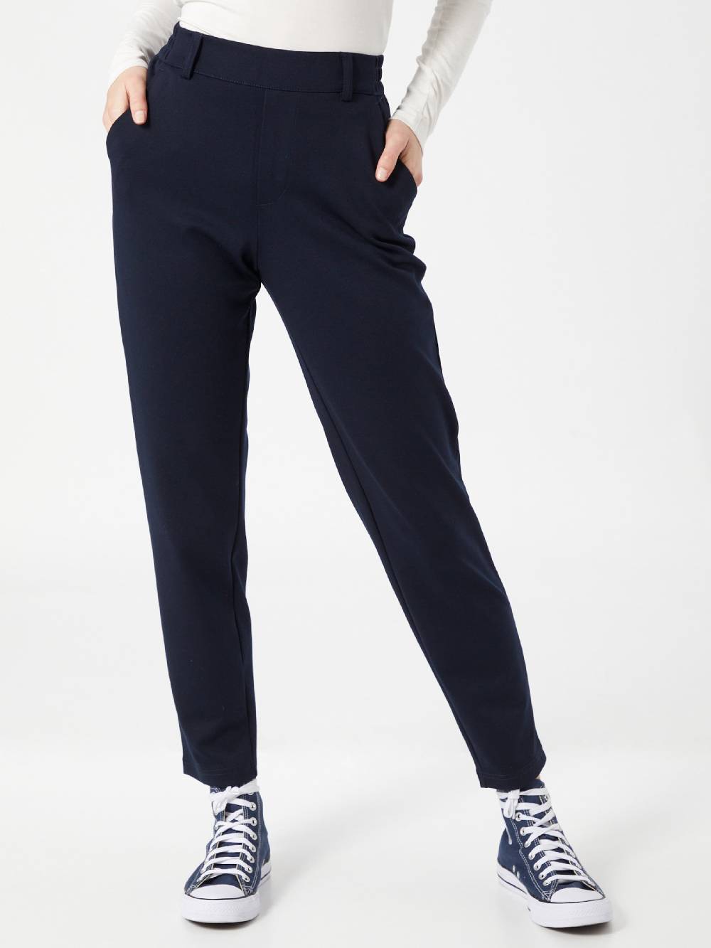 TOM TAILOR DENIM Loose Fit Pants In Night Blue
