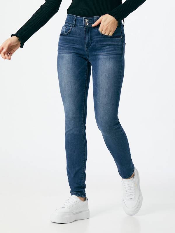 TOM TAILOR Skinny Jeans 'Alexa' in Blue Denim