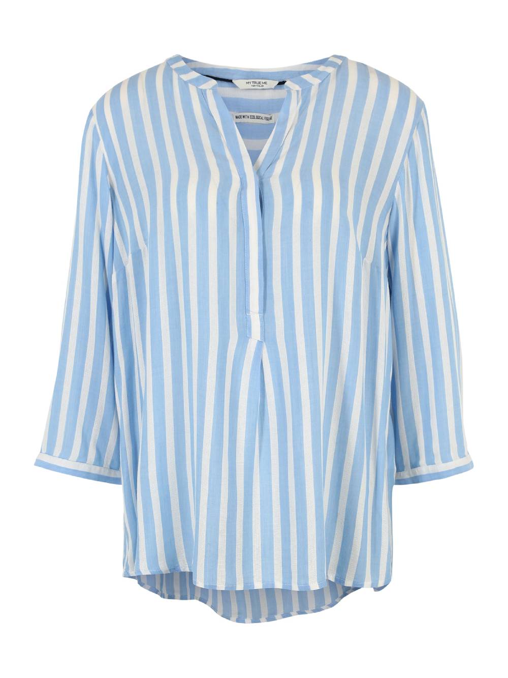 Tom Tailor Women + Blouse In Light Blue