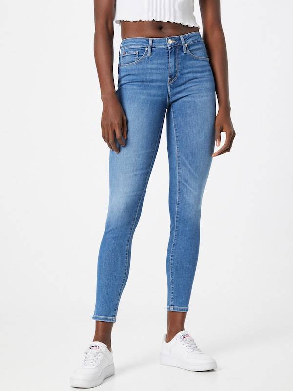 TOMMY HILFIGER Skinny Jeans in Blue Denim