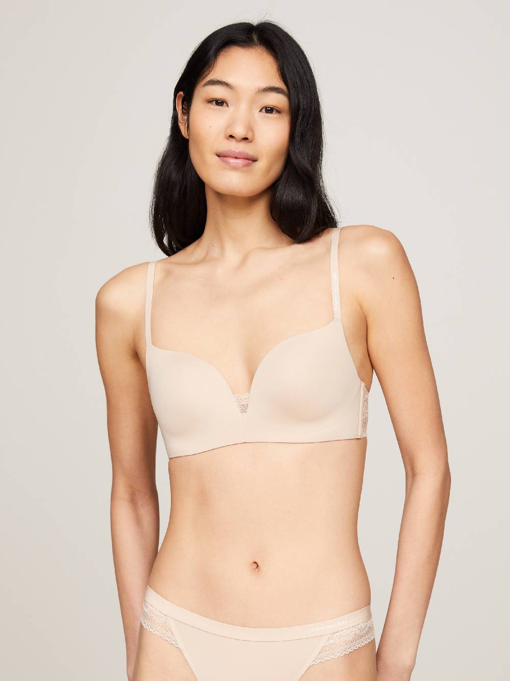 Tommy Hilfiger Underwear Push-up Bra In Nude