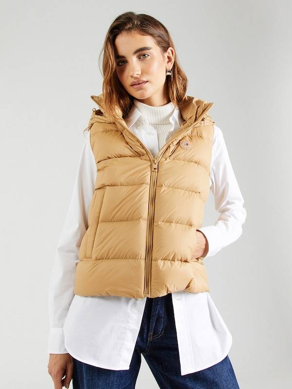 TOMMY HILFIGER Vest In Light Brown