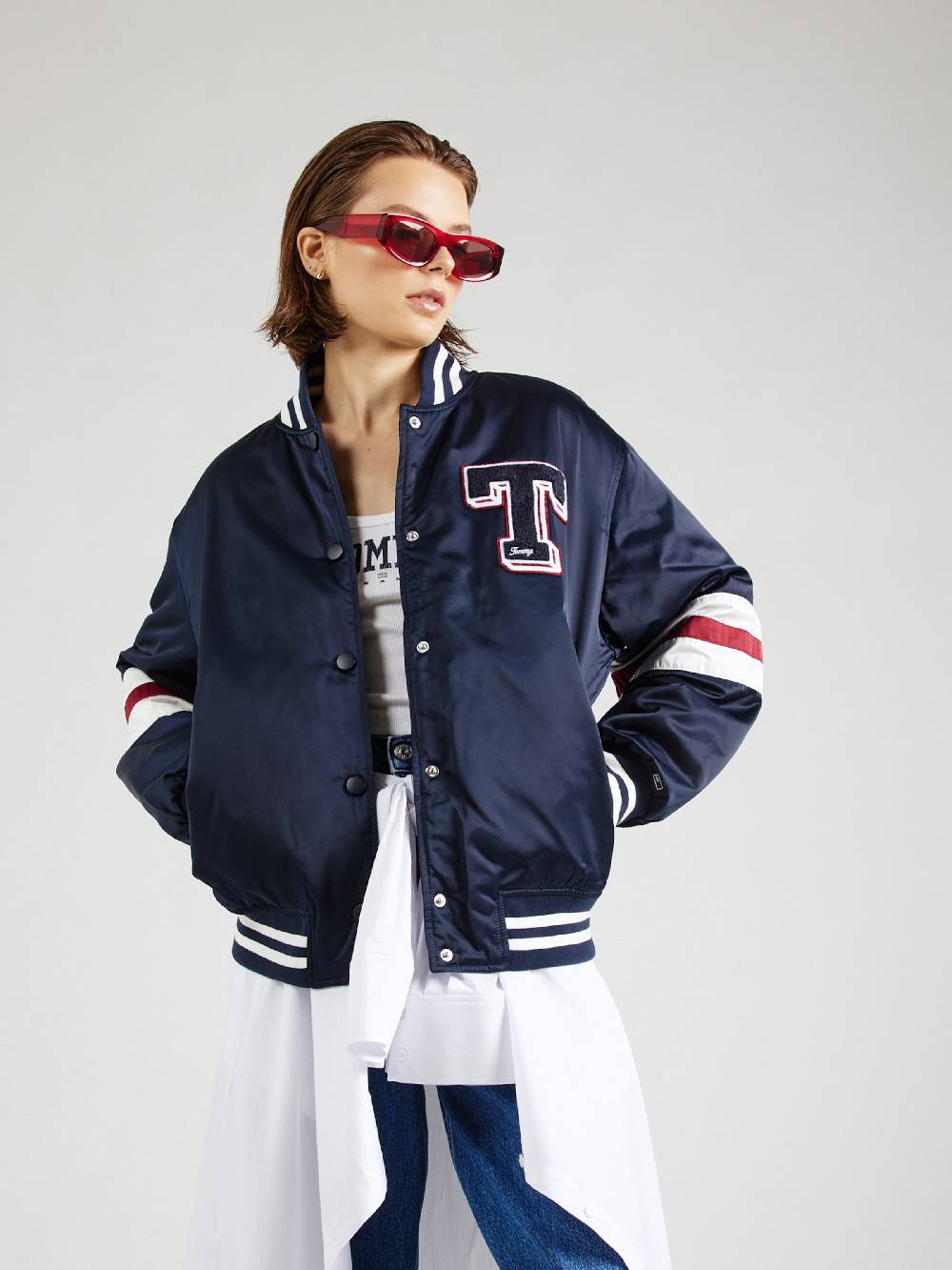 Tommy Jeans Between-Season Jacket In Marine Blue