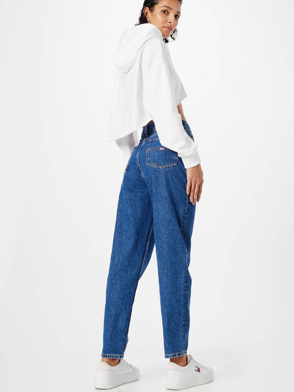 Tommy Jeans Tapered Jeans In Blue Denim