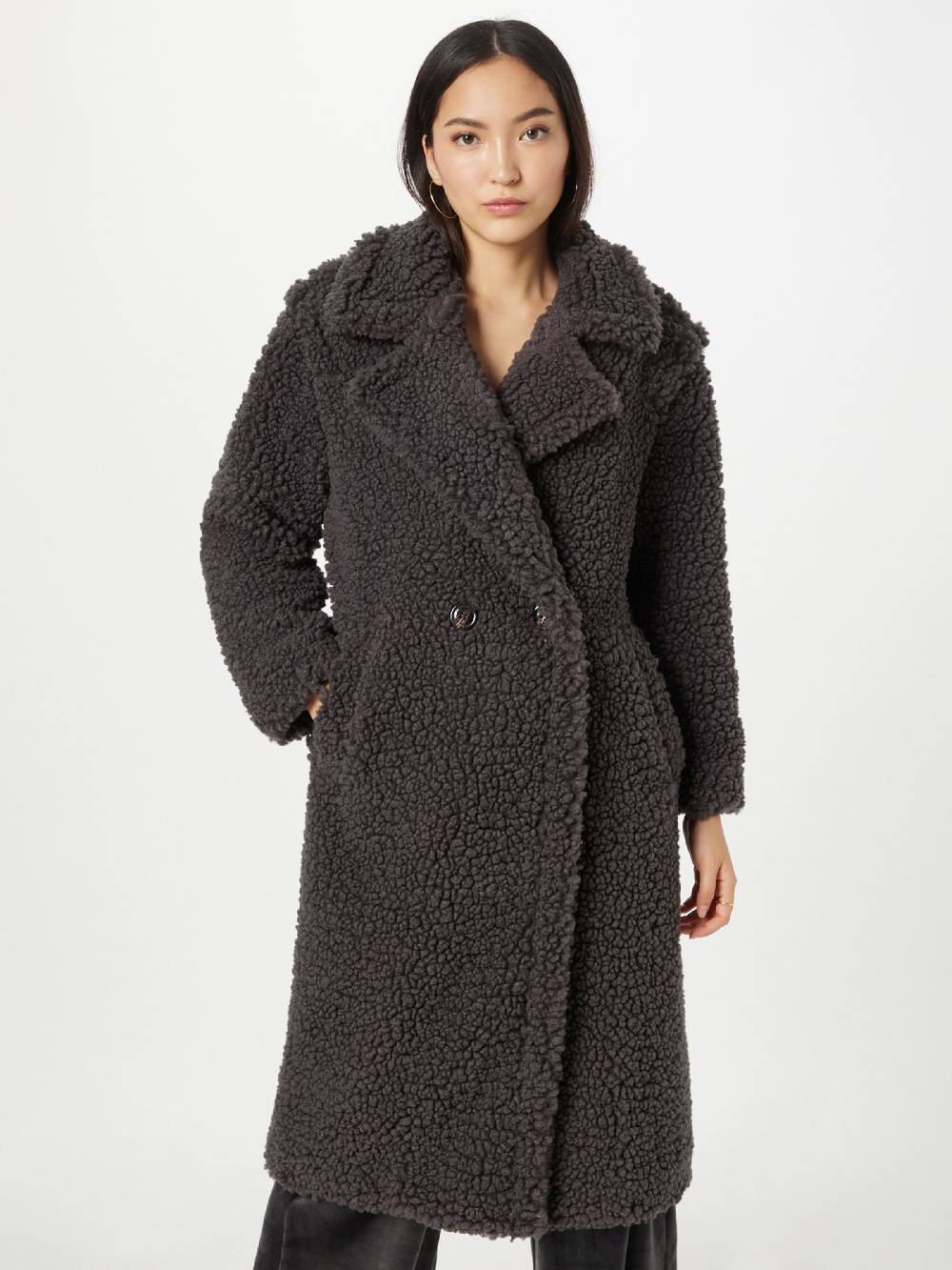 UGG Between-Seasons Coat 'Gertrude' In Black