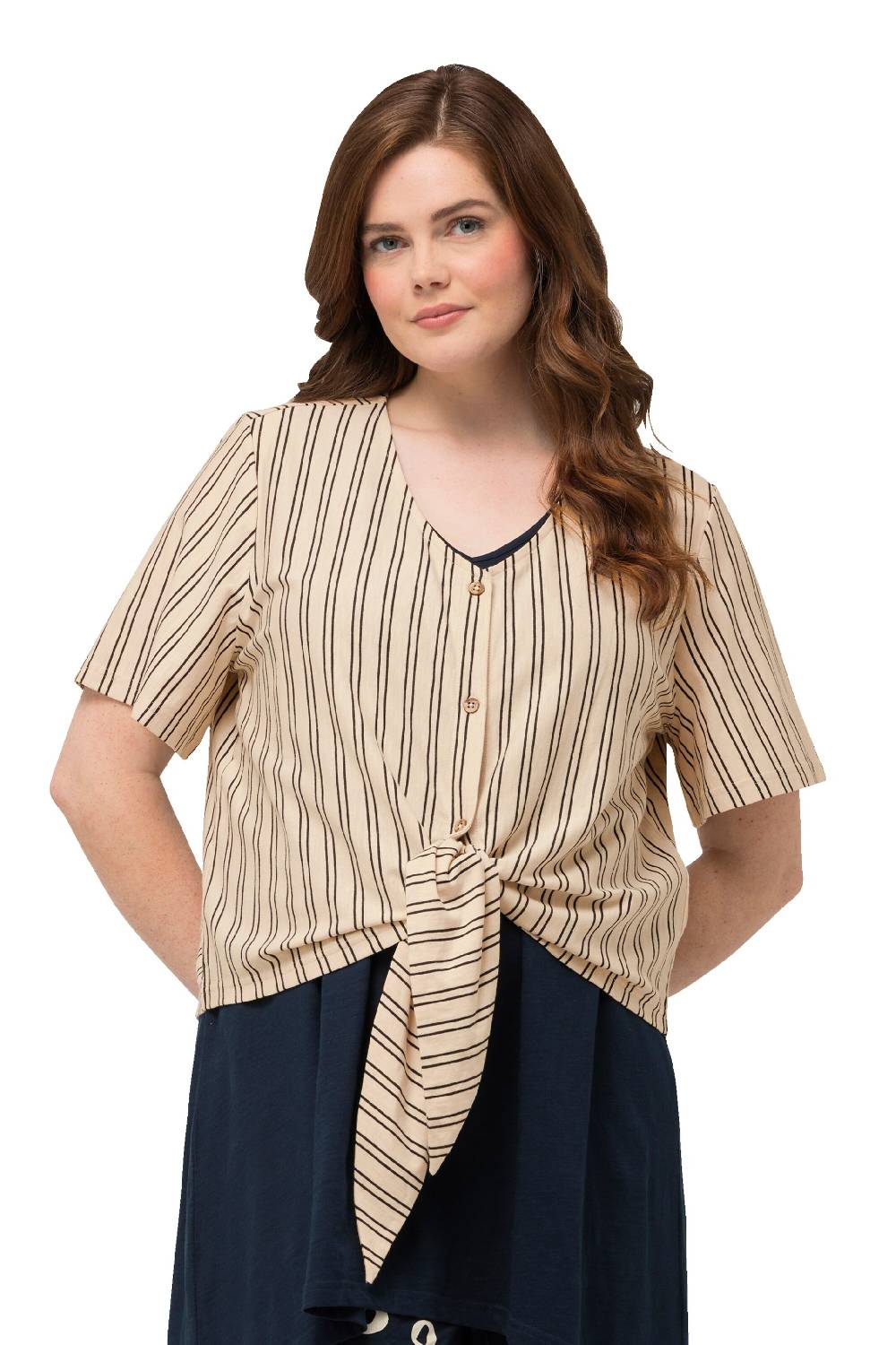 Ulla Popken Shirt In Beige