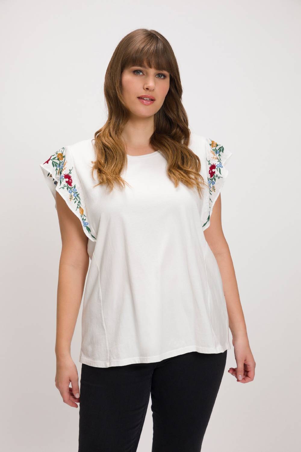 Ulla Popken Shirt In White