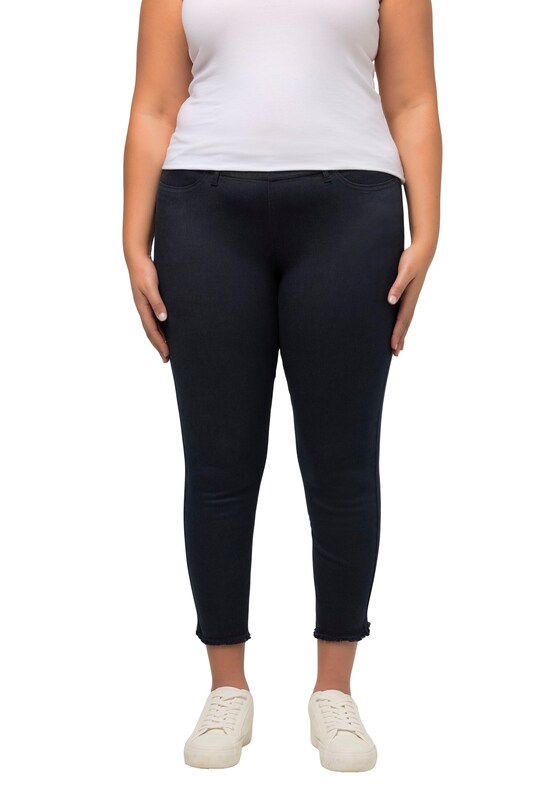 Ulla Popken Skinny Pants 'Sienna' in Marine Blue