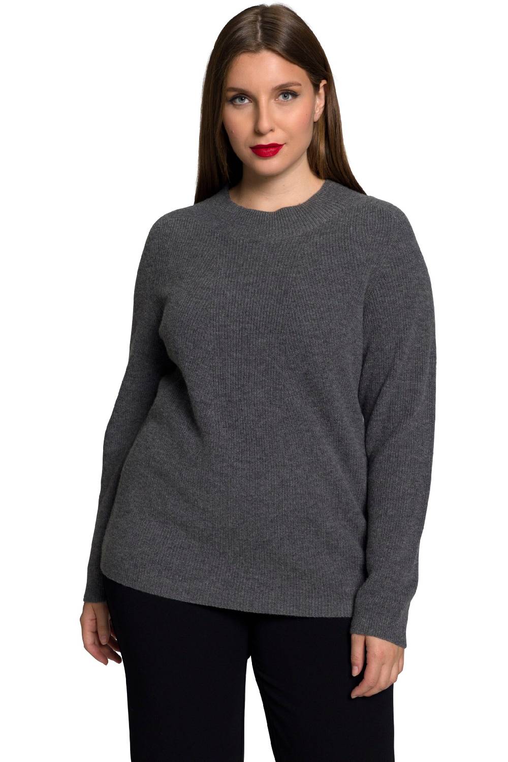 Ulla Popken Sweater In Light Grey