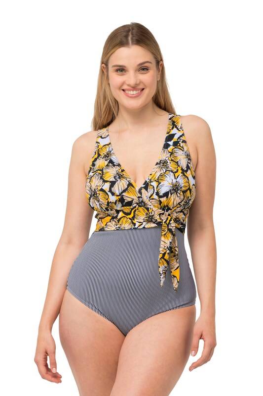 Ulla Popken Swimsuit in Mixed Colors