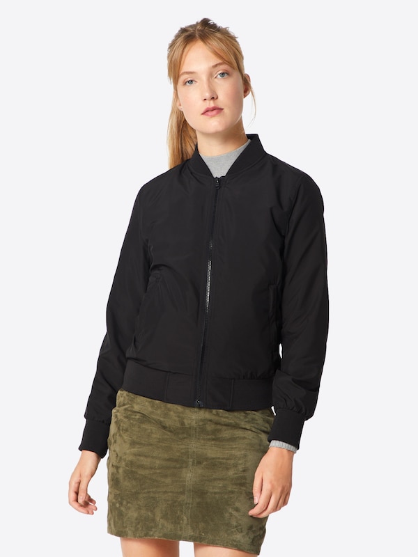 Urban Classics Between-Season Jacket in Black