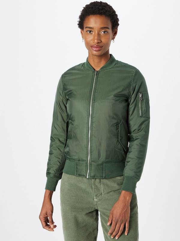 Urban Classics Between-Season Jacket in Green
