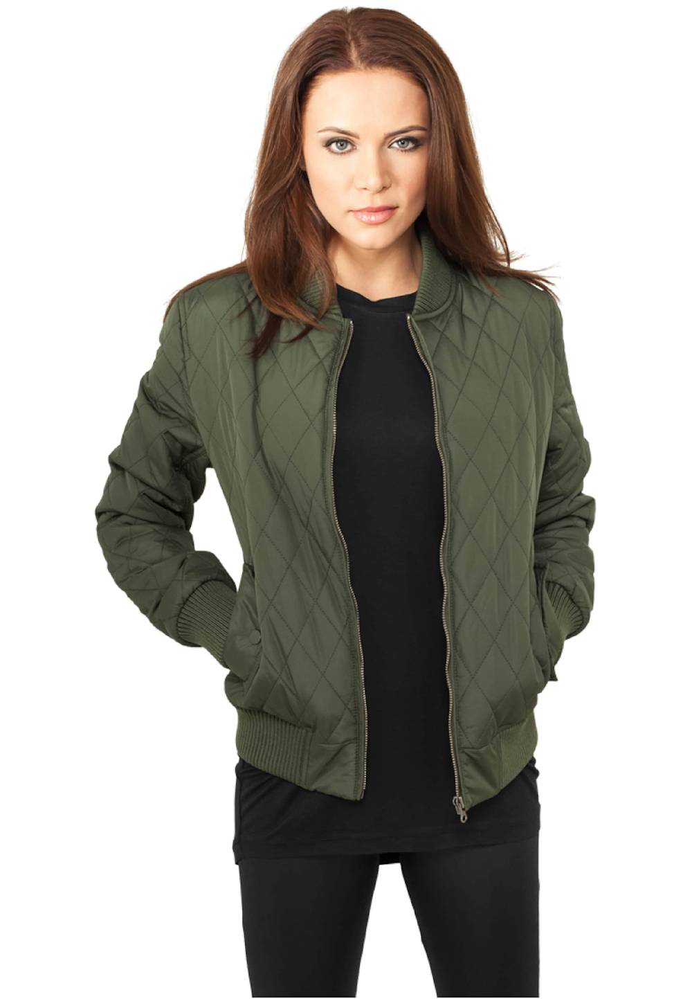 Urban Classics Between-Season Jacket In Olive