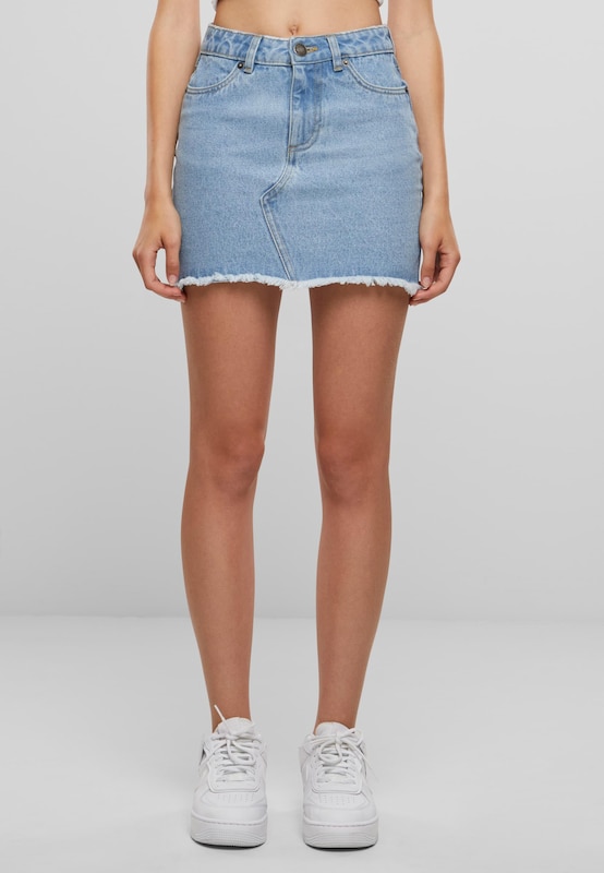Urban Classics Skirt in Blue Denim