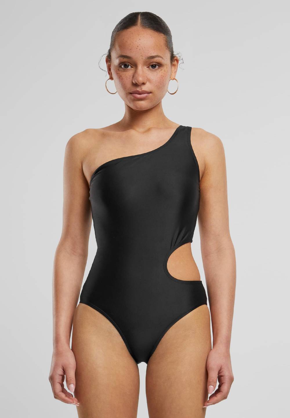 Urban Classics Swimsuit In Black