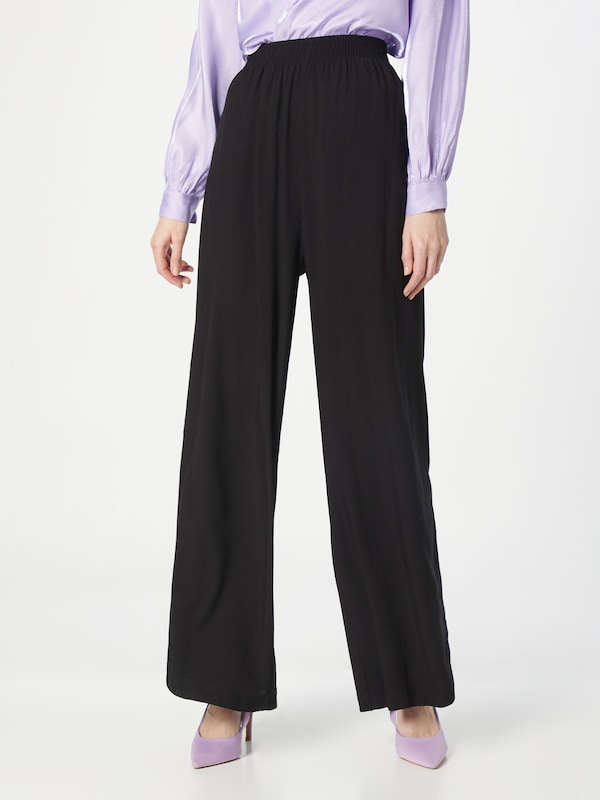 Urban Classics Wide leg Pants in Black