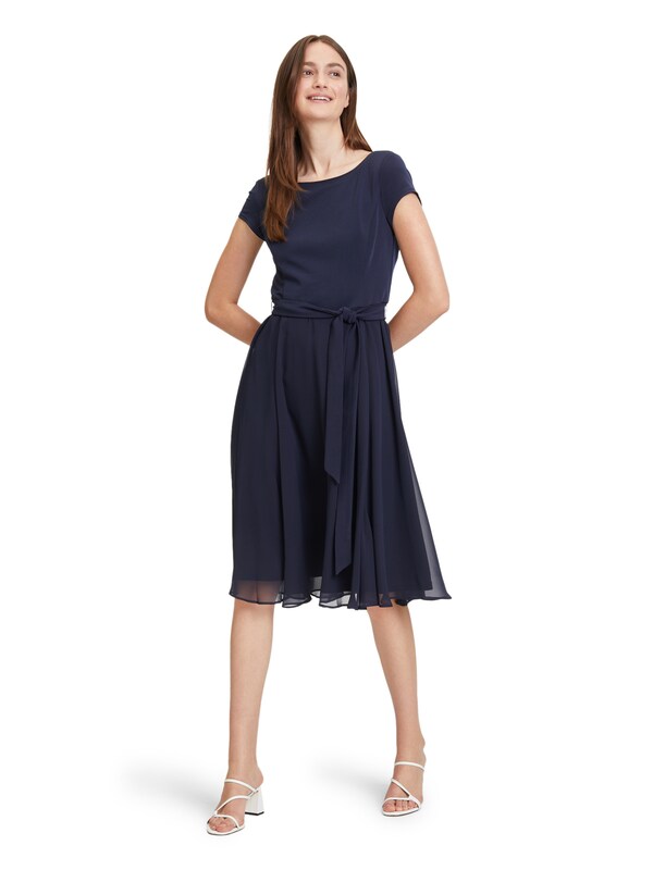 Vera Mont Cocktail Dress in Dark Blue
