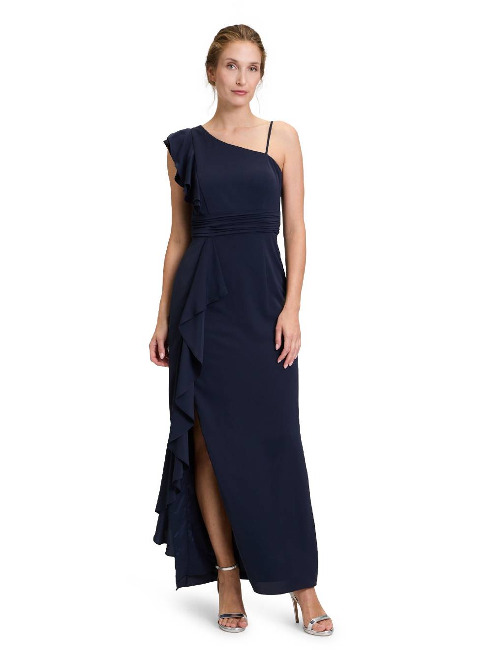 Vera Mont Evening Dress In Night Blue