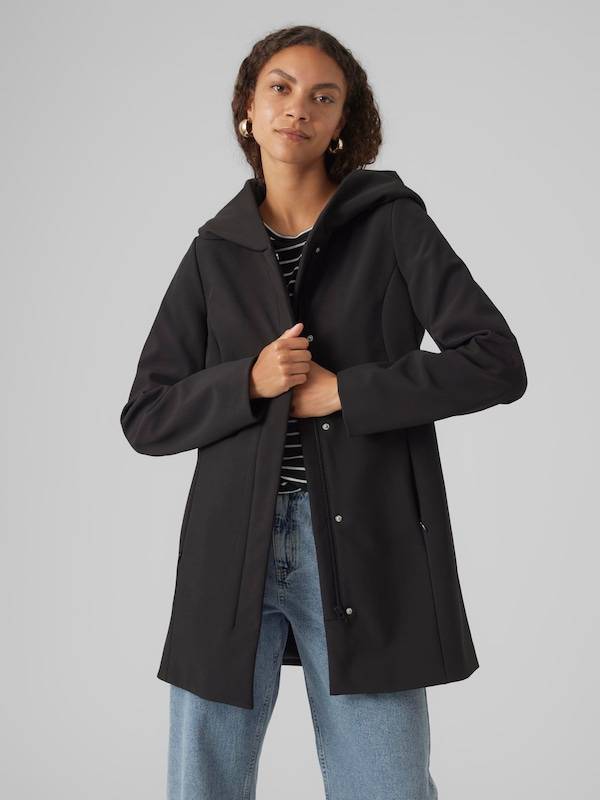 VERO MODA Between-Season Jacket 'VMDona' in Black