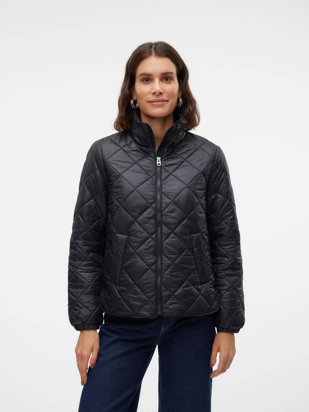 VERO MODA Between-Season Jacket 'VMSKYLAR' In Black