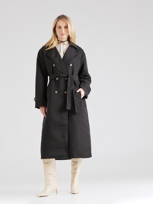 VERO MODA Between-Seasons Coat 'VMChloe' in Black
