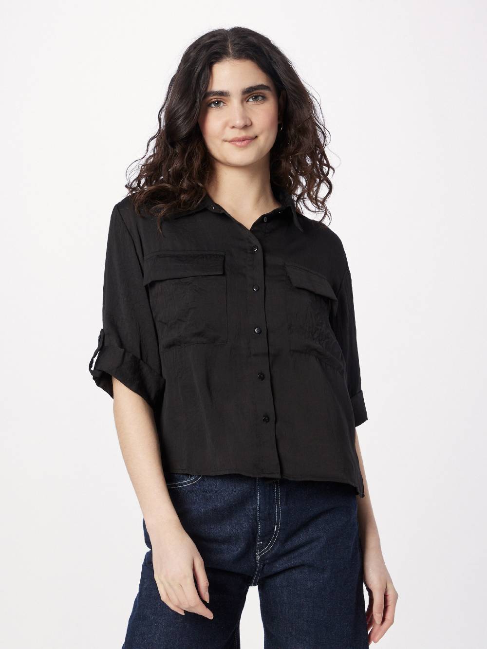 VERO MODA Blouse 'VMFabiana' In Black