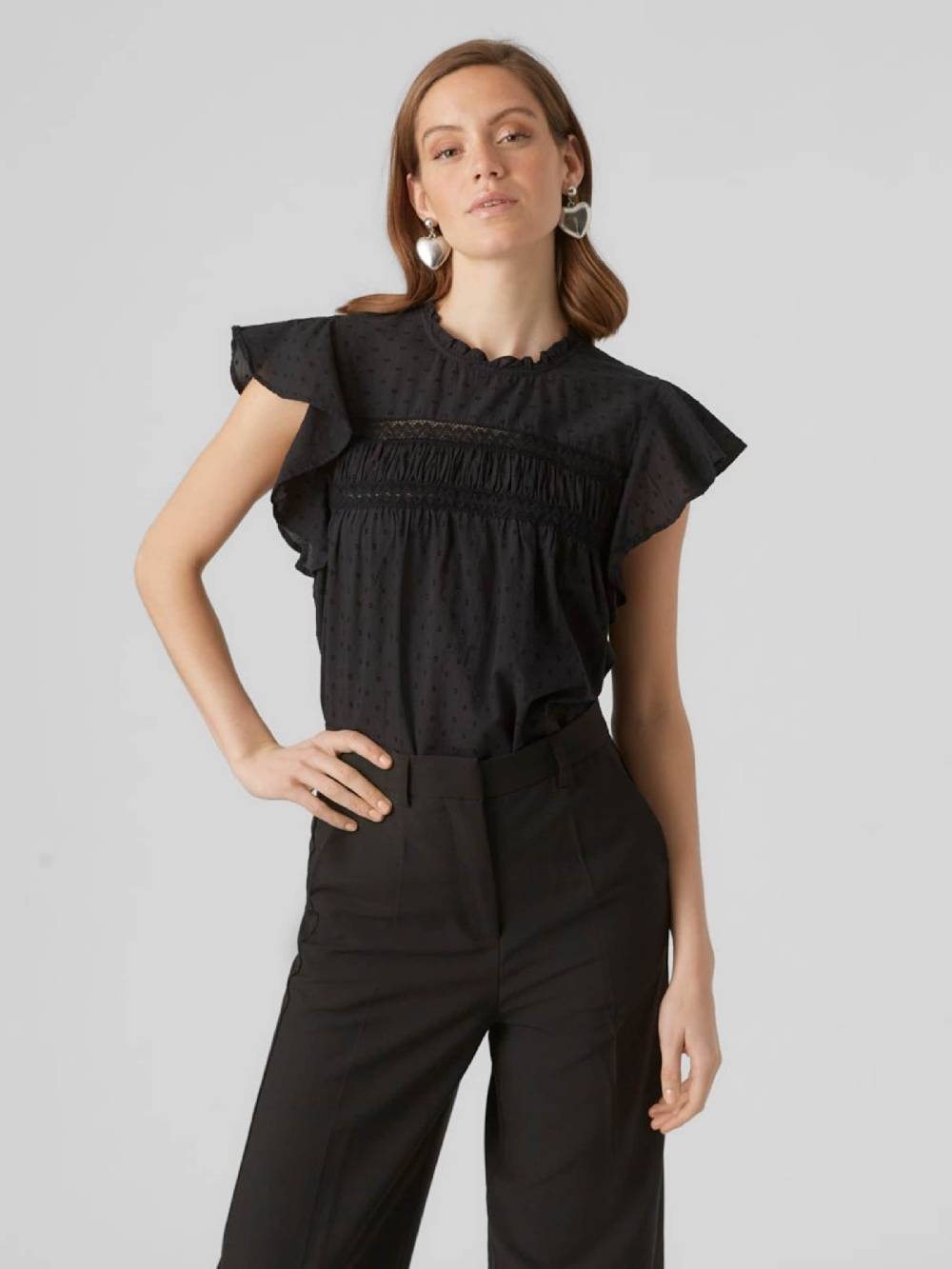 VERO MODA Blouse 'VMTrine' In Black