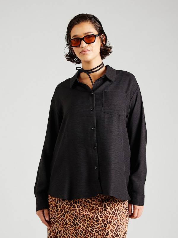 Vero Moda Curve Blouse 'VMCMELONEY' in Black